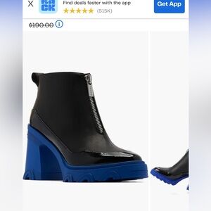 Sorel Brex Zip boots size 8